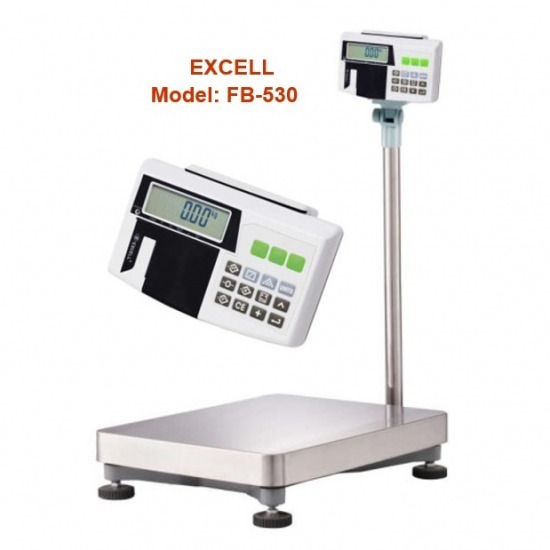 เครื่องชั่งไฟฟ้าวางพื้น EXCEL รุ่่น™  FB530 - ผู้ผลิตและจำหน่ายเครื่องชั่ง - ห้างง่วนไช่หลี