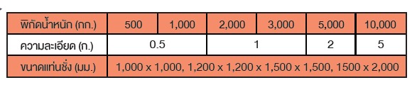 เครื่องชั่งวางพื้นขนาดใหญ่ TRANSMATE รุ่น T-7600  T-7700   SCS
